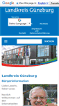 Mobile Screenshot of landkreis-guenzburg.de